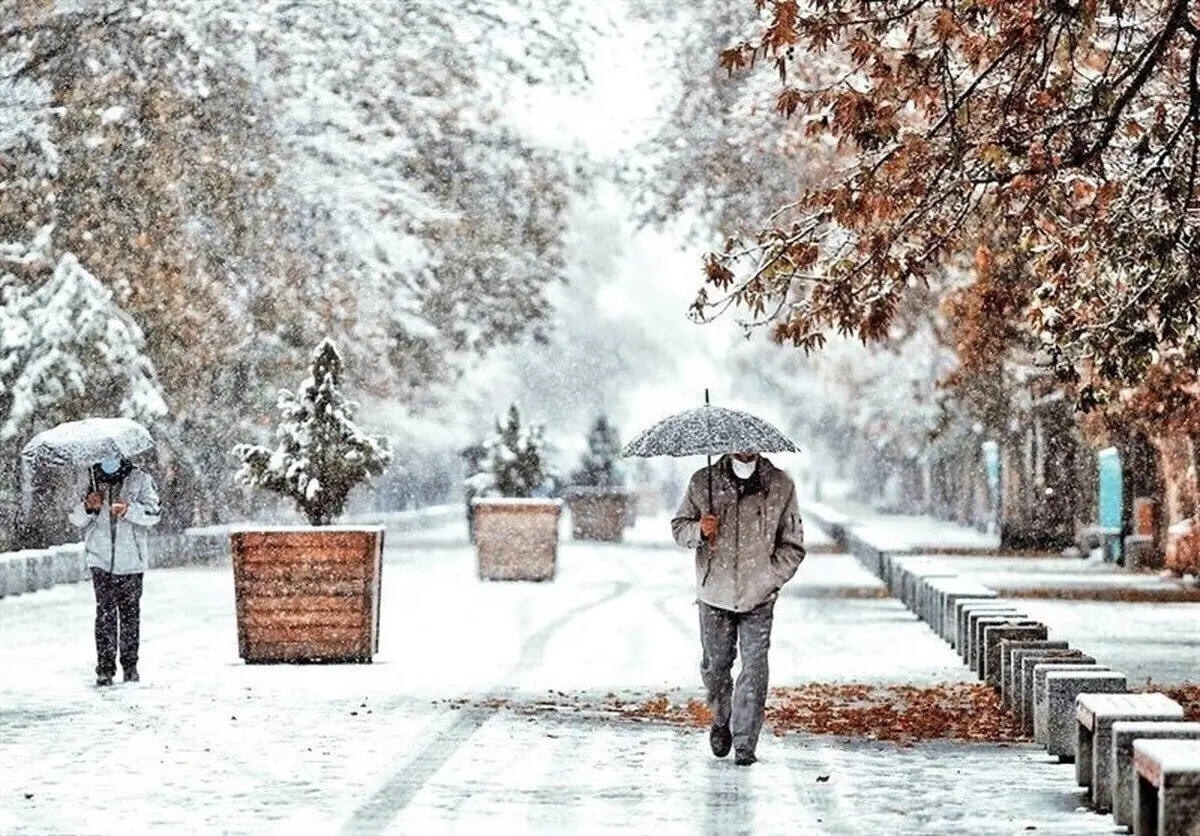 برف و باران در راه آذربایجان غربی