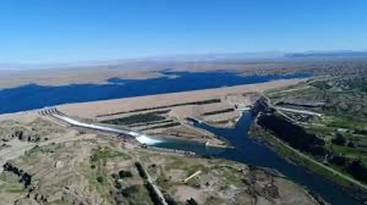 نیروگاه سد کرخه از مدار تولید برق خارج شد