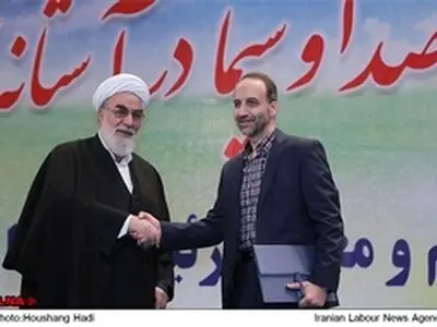 تودیع و معارفه ضرغامی و سرفراز