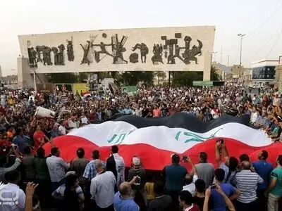 درخواست فرماندهی عملیات بغداد از معترضان برای برگزاری مسالمت‌آمیز تظاهرات­‌ها