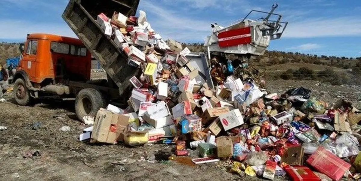 جمع‌آوری و معدوم‌سازی ۳۵۰ کیلوگرم مواد غذایی غیرقابل مصرف در میبد