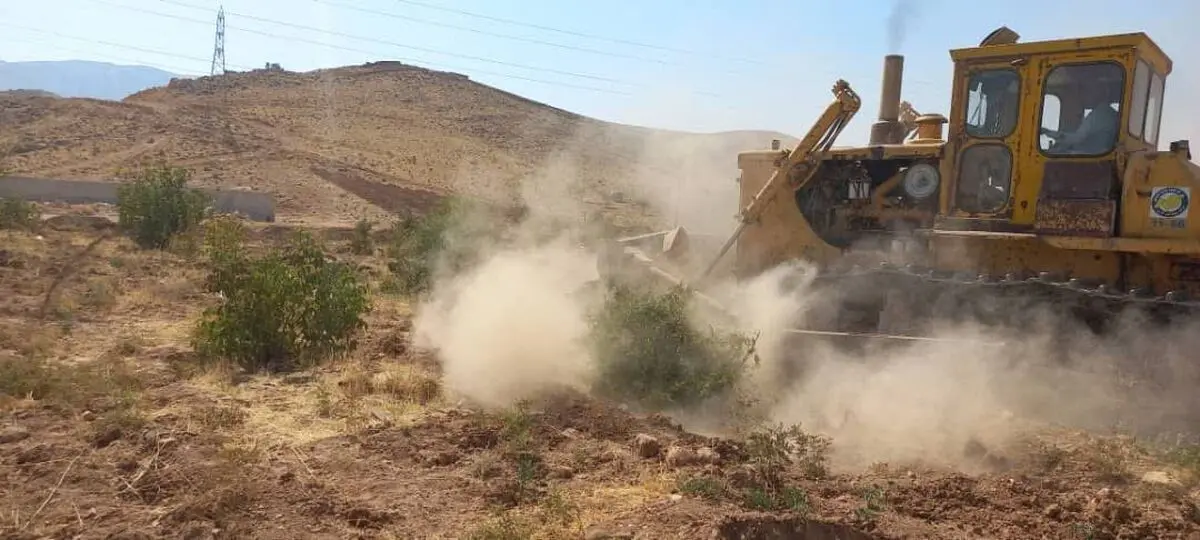آزادسازی بخشی از مسیر حیاتی بزرگراه محور قره پیری