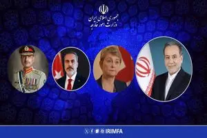 تماس های تلفنی وزیر امور خارجه با وزرای خارجه انگلیس و ترکیه