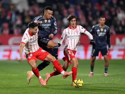 توقف رئال مادرید در خانه خیرونا