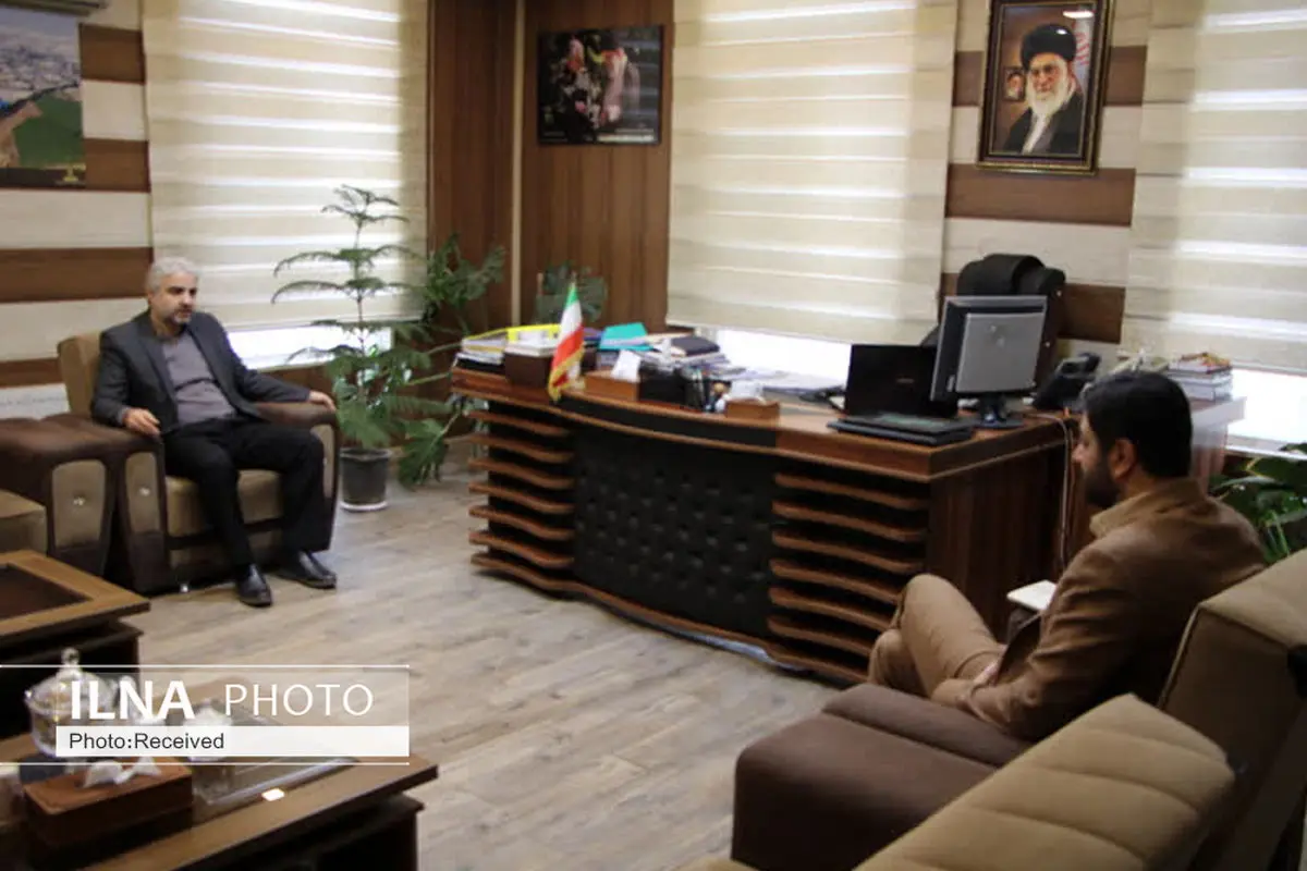 دیدار رئیس کانون پرورش فکری قزوین با فرماندار البرز