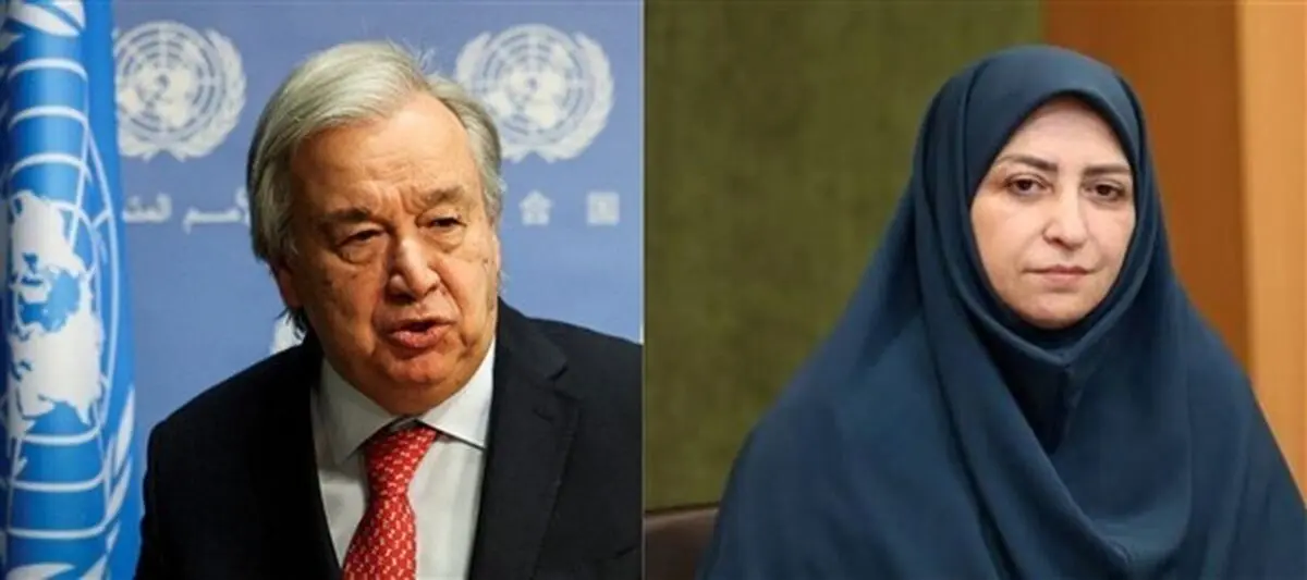 نامه رئیس سازمان حفاظت محیط زیست به دبیر کل سازمان ملل