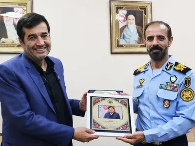دیدار رئیس سازمان تربیت بدنی ارتش با وزیر ورزش