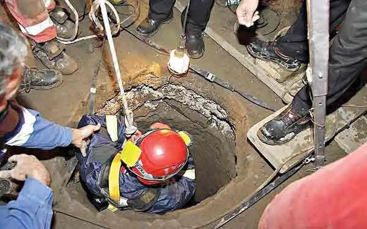 مرگ یک کارگر چاه‌کن بر اثر ریزش چاه 