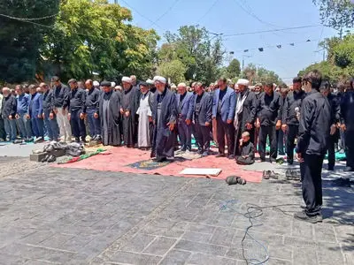 نماز ظهر عاشورا به امامت نماینده ولی‌فقیه در قزوین اقامه شد