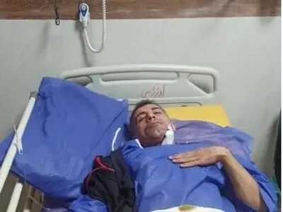 مصدومیت یک آتش‌نشان در حادثه آتش‌سوزی 