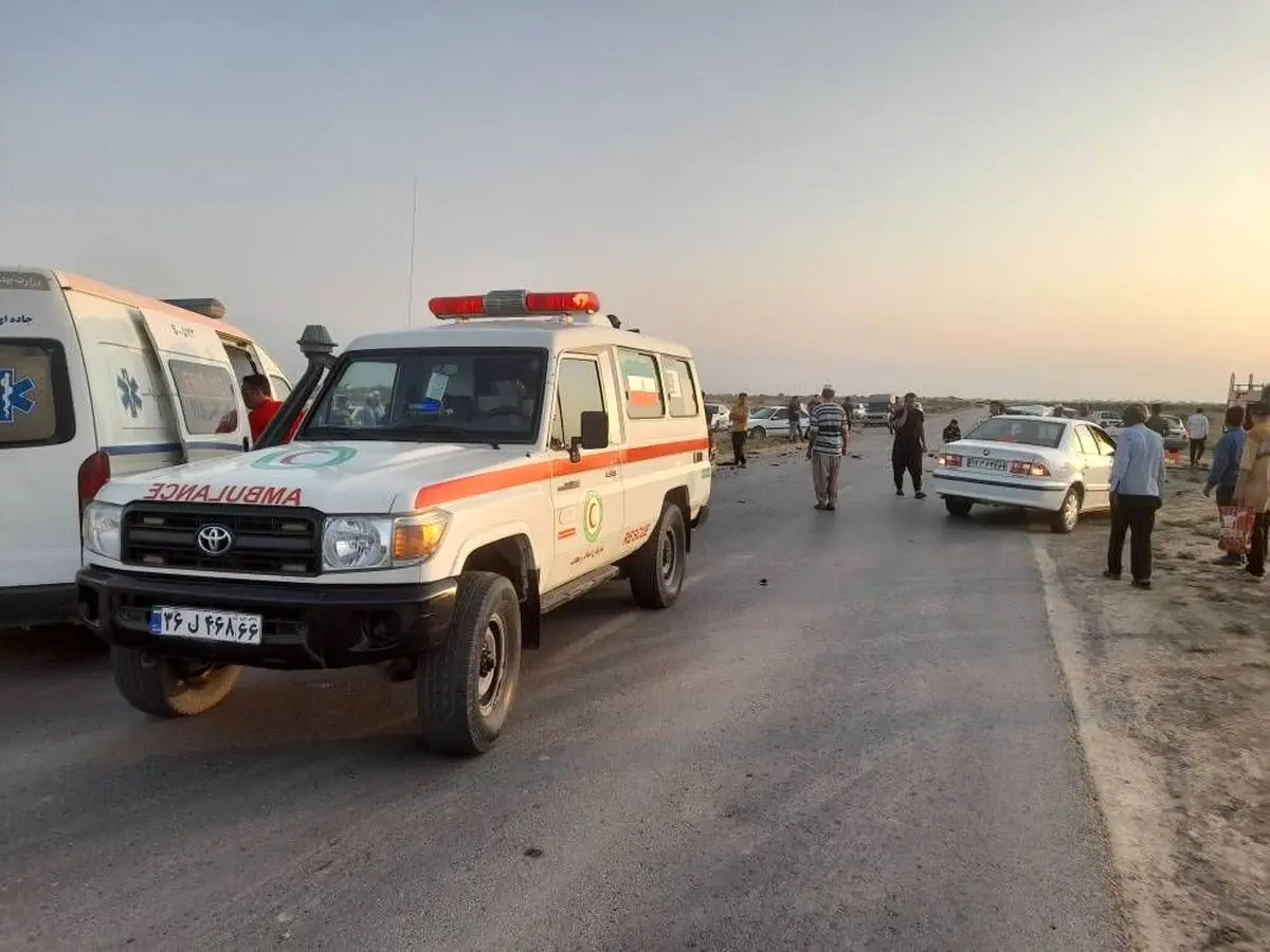 9 کشته در پی تصادف خودروی حامل اتباع خارجی در مسیر سراوان - خاش