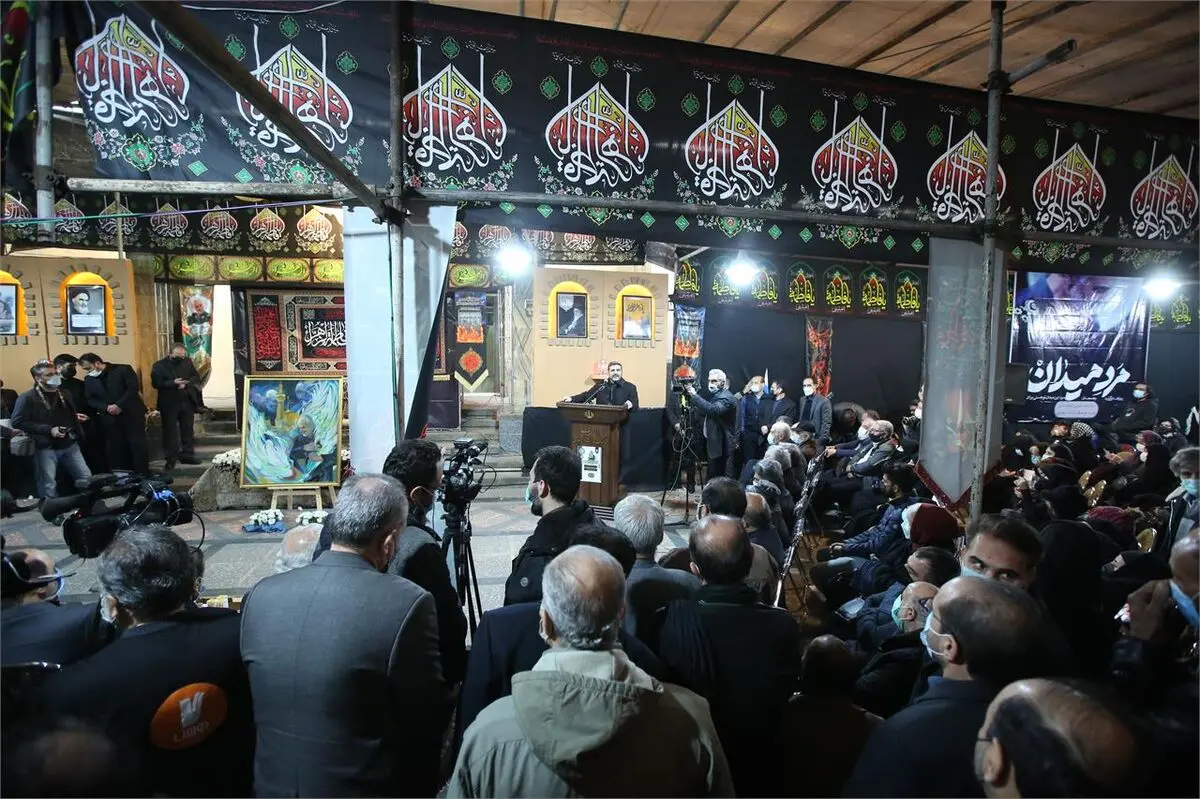 جامعه امروز به سیره فاطمی نیاز دارد/ رونمایی از تابلو نقاشی «خادم شهید»