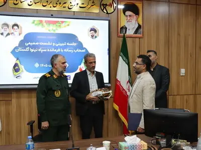 رئیس سازمان بسیج رسانه گلستان معارفه شد