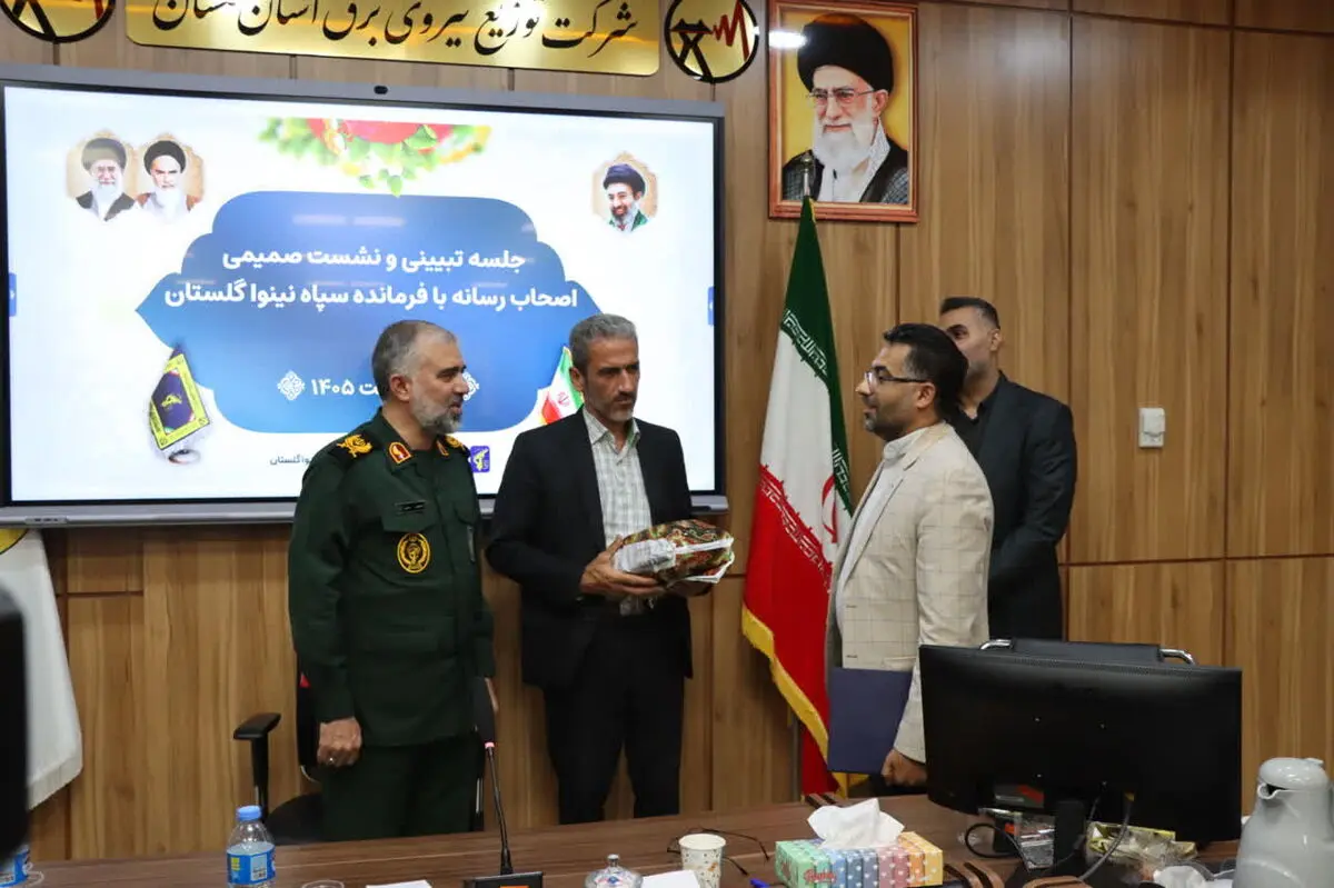 رئیس سازمان بسیج رسانه گلستان معارفه شد