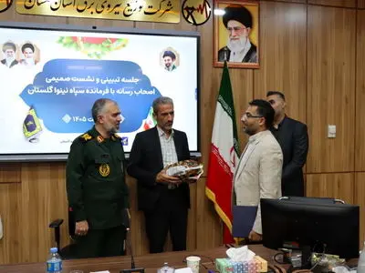 رئیس سازمان بسیج رسانه گلستان معارفه شد