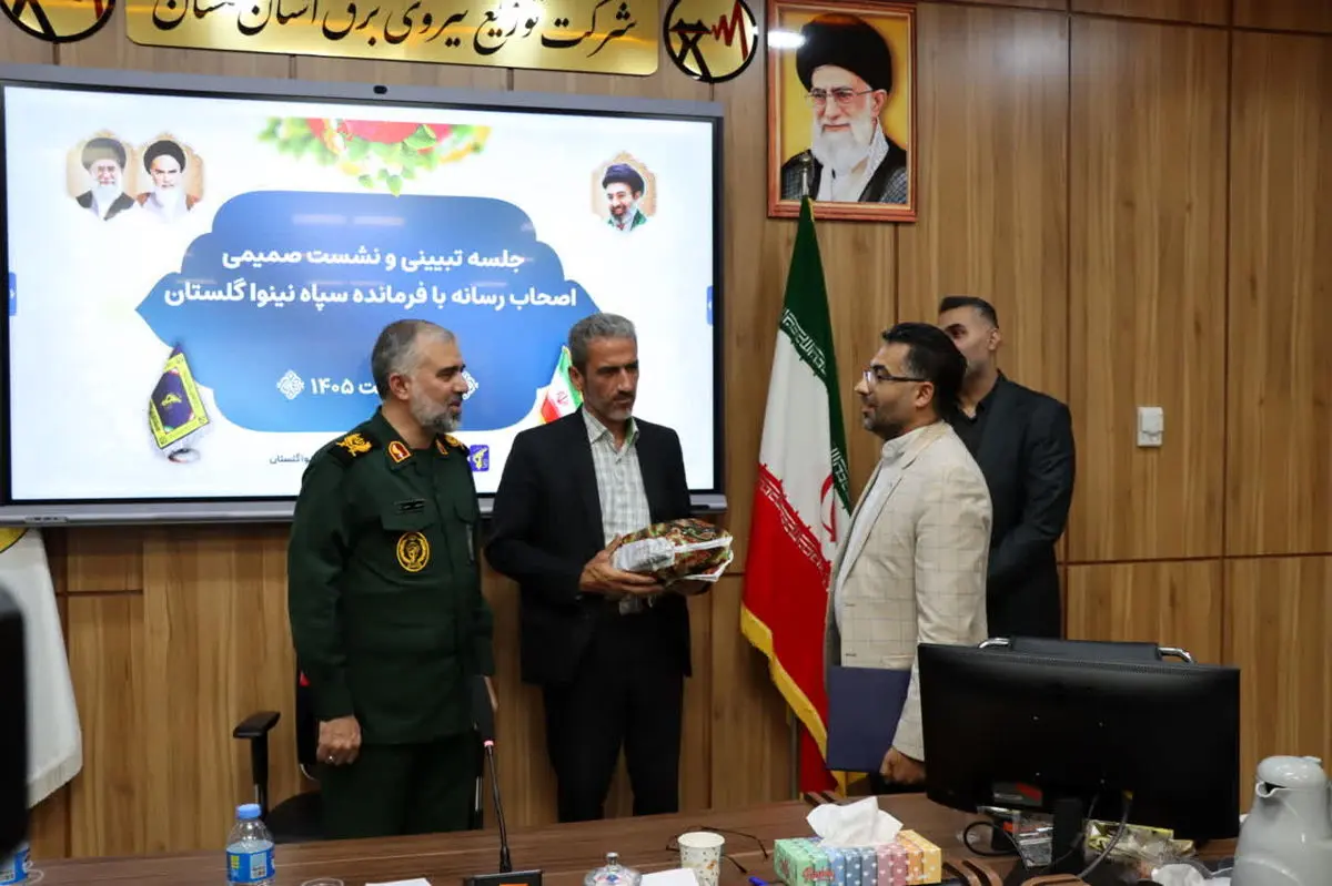 رئیس سازمان بسیج رسانه گلستان معارفه شد