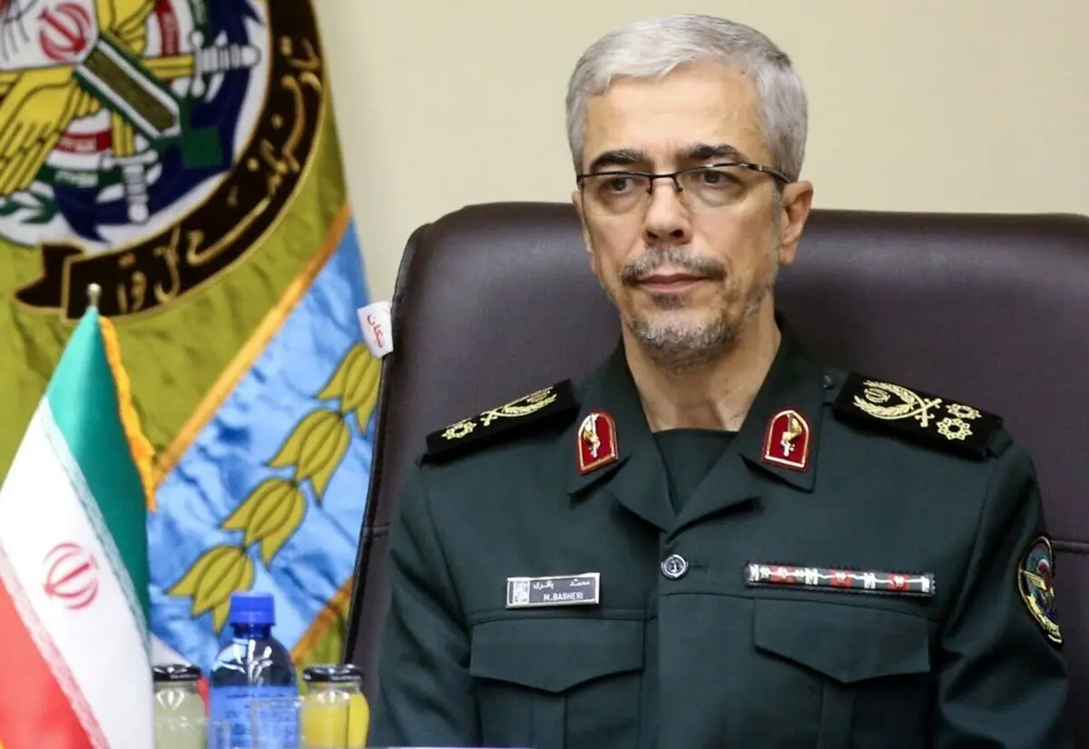 سرلشکر محمد باقری به رئیس ستاد کل نیروهای مسلح و وزیر دفاع ترکیه تسلیت گفت