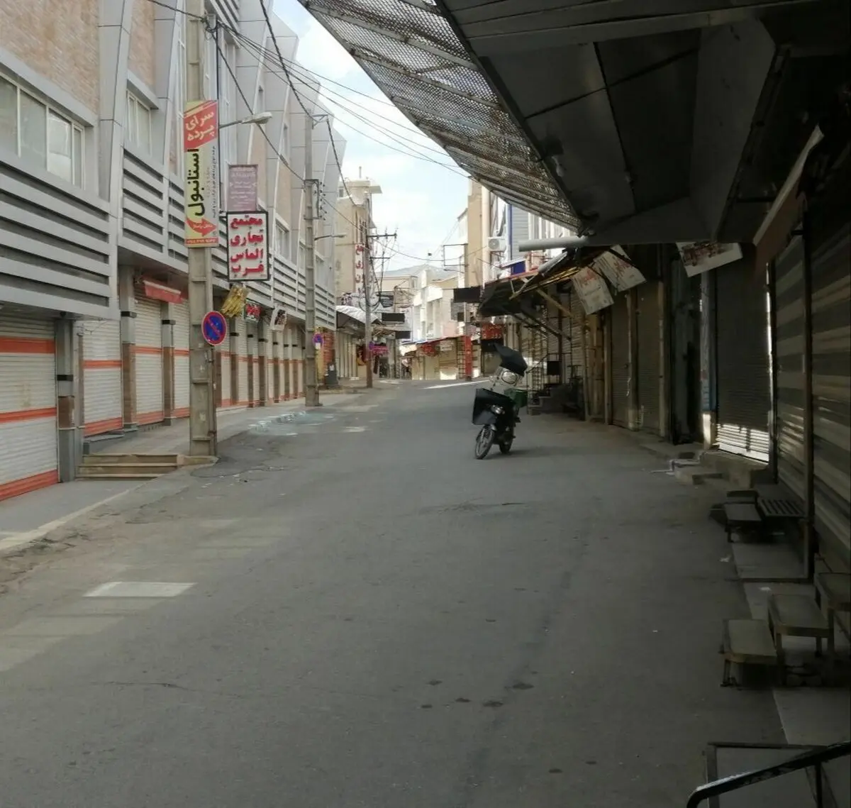 کرونا بازار ایرانشهر را به تعطیلی کشاند/ اعلام وضعیت قرمز در شهرستان
