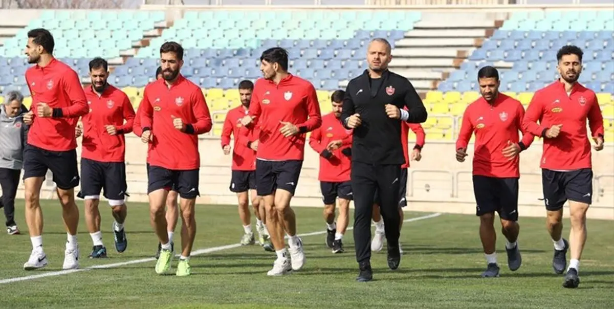  تمرین پرسپولیس با غیبت یک بازیکن 