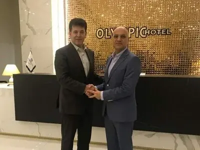 دیدار مدیران استقلال و تراکتورسازی در هتل المپیک