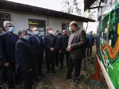 بازدید رئیس مجلس از پاسگاه سرمحیط بانی و پناهگاه حیات وحش سلکه گیلان