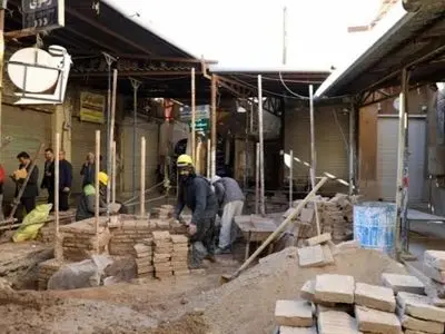 اجرای مقاوم سازی بازار تاریخی یزد پس‌ از ۳۰سال انتظار 