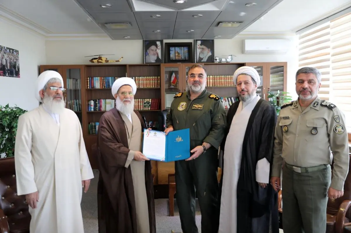 دیدار امیر واحدی با رئیس سازمان عقیدتی سیاسی ارتش