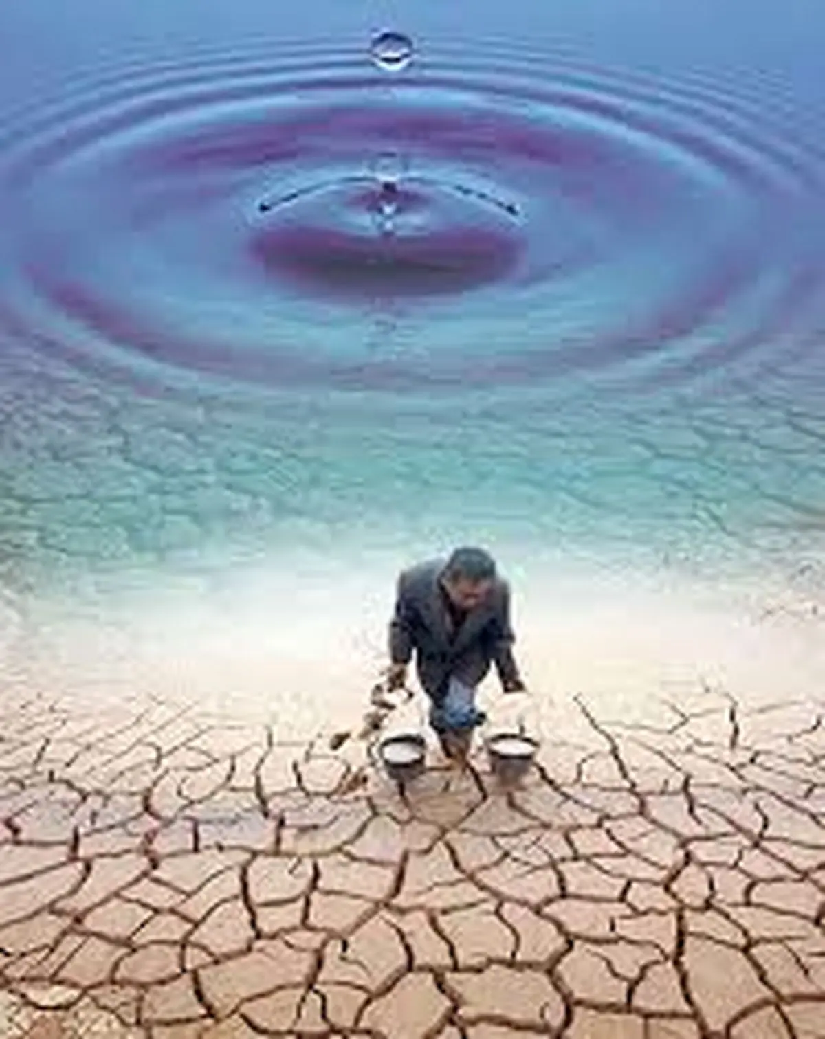 بحران آب در برابر بحران خاک هیچ است / گزینه اجباری واردات آب روی میز قرار گرفت/ همه مسیرهای حل بحران آب به لغو تحریم ختم می‌شود