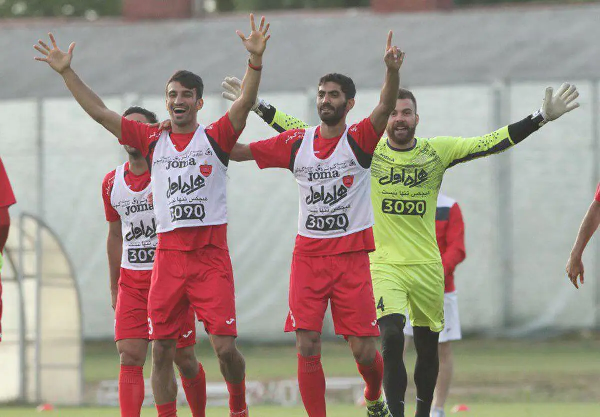 بازگشت مدافع ملی‌پوش پرسپولیس به تمرین گروهی