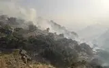 چرمین همچنان در آتش می سوزد
