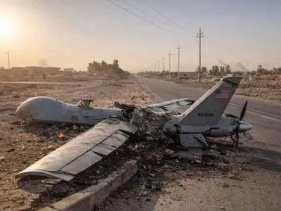 انهدام پهپاد متجاوز در آسمان کرمان توسط پدافند هوایی ارتش