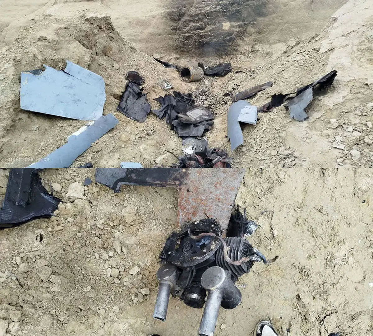 یک فروند پهپاد «لوکاس» توسط نیروی پدافند هوایی ارتش در قشم منهدم شد