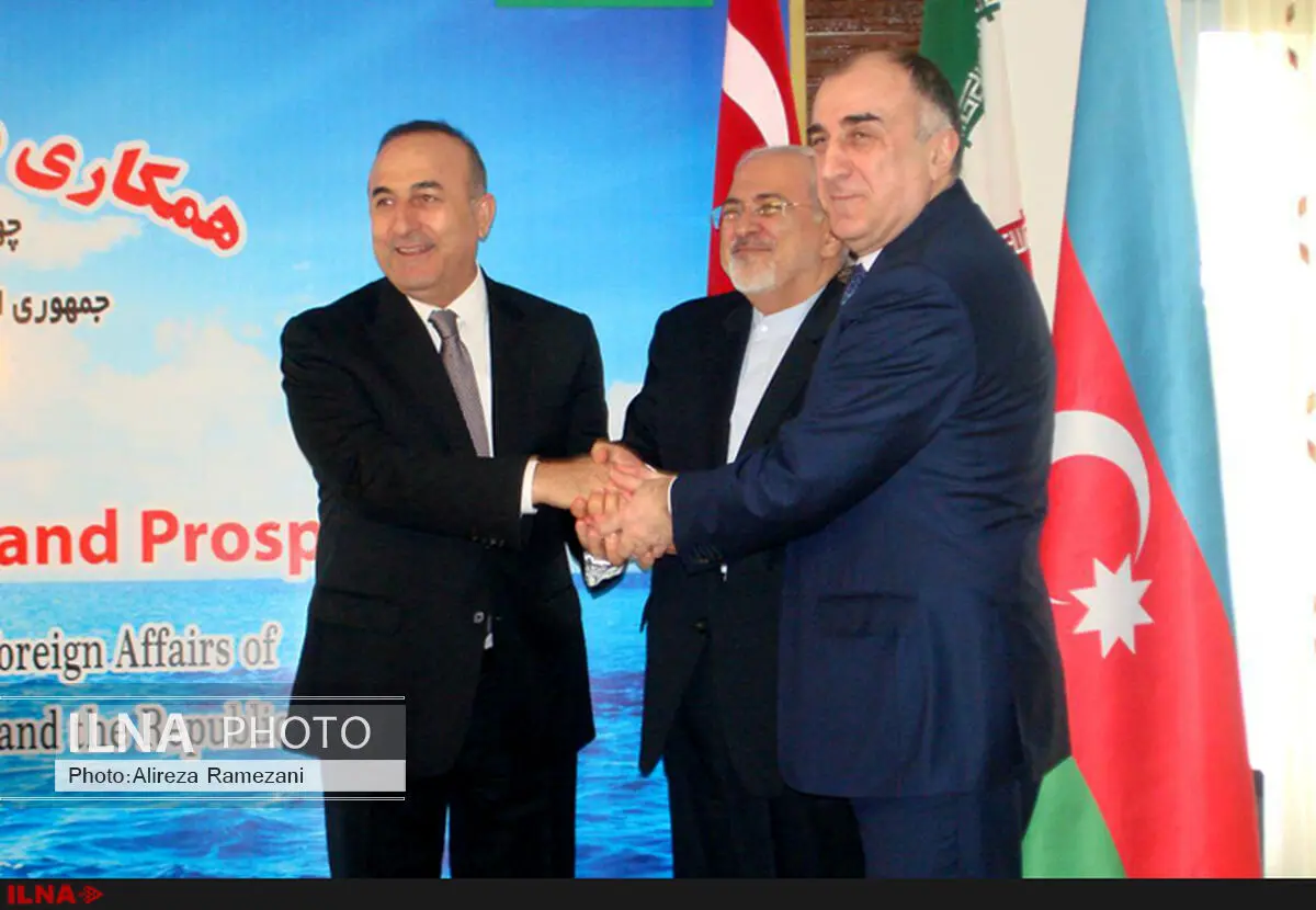 چهارمین نشست سه‌جانبه ایران آذربایجان و ترکیه آغاز شد