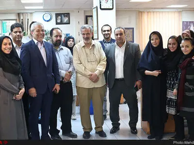 دیدار احمدمسجدجامعی با خبرنگاران ایلنا
