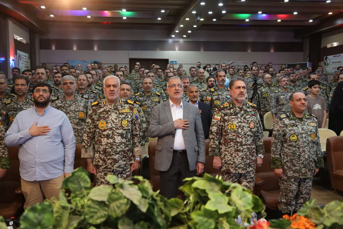 دیدار شهردار تهران با فرماندهان پدافند هوایی ارتش به مناسبت سالروز تاسیس این نیرو