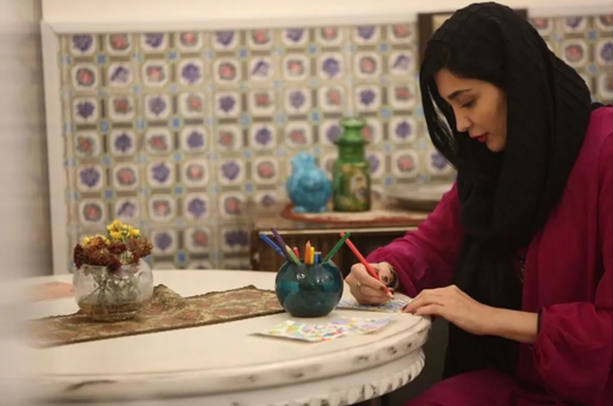 نگاه خانم بازیگر به زندگی(عکس)