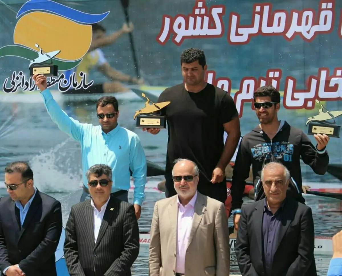  نخستین دوره ماراتن کشوری قایقرانی آب‌های ارام در کاسپین