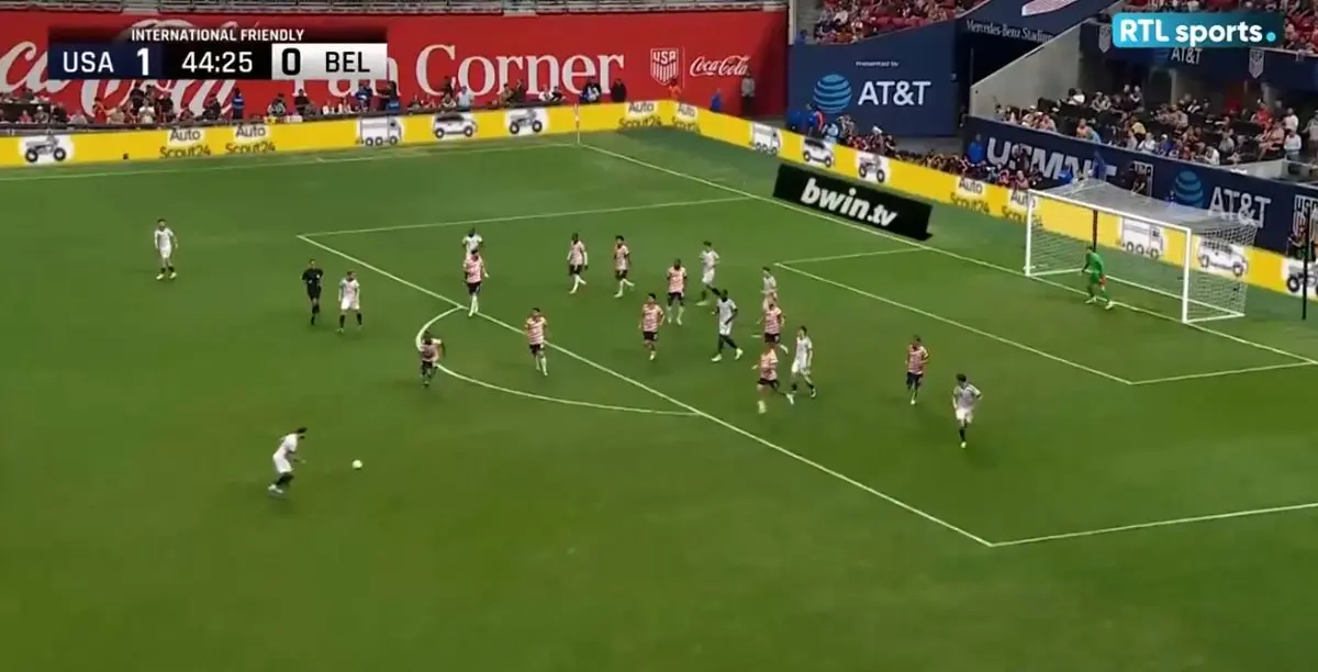 ویدئو: شروع آتش‌بازی بلژیک با شوت سهمگین