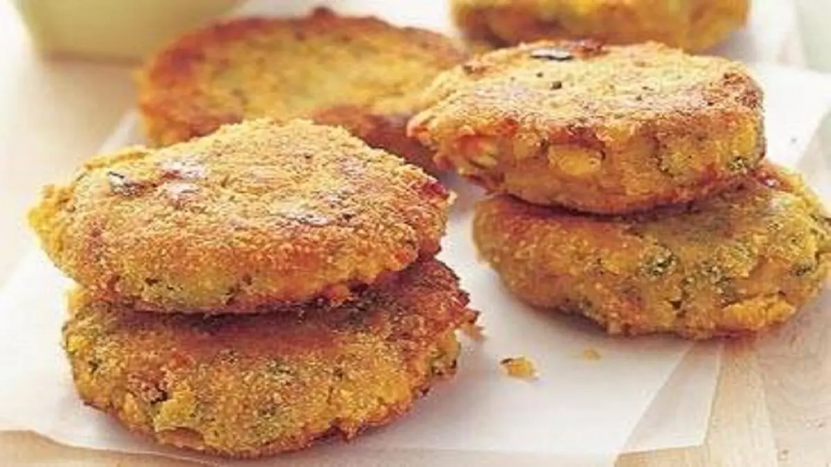 طرز تهیه برگر سیب زمینی و عدس