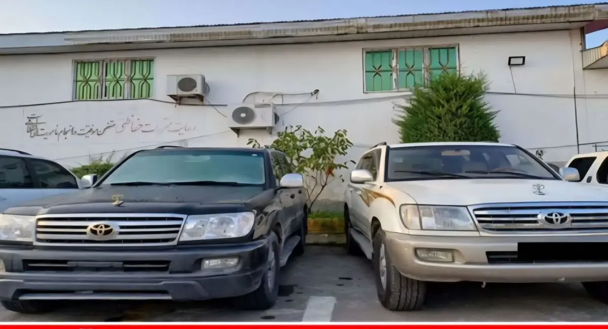 کشف لندکروزهای ۱۵۰ میلیاردی قاچاق در عباس آباد