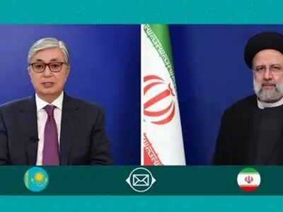 رئیس جمهوریة کازاخستان المنتخب یتحدث هاتفیا مع رئیسي