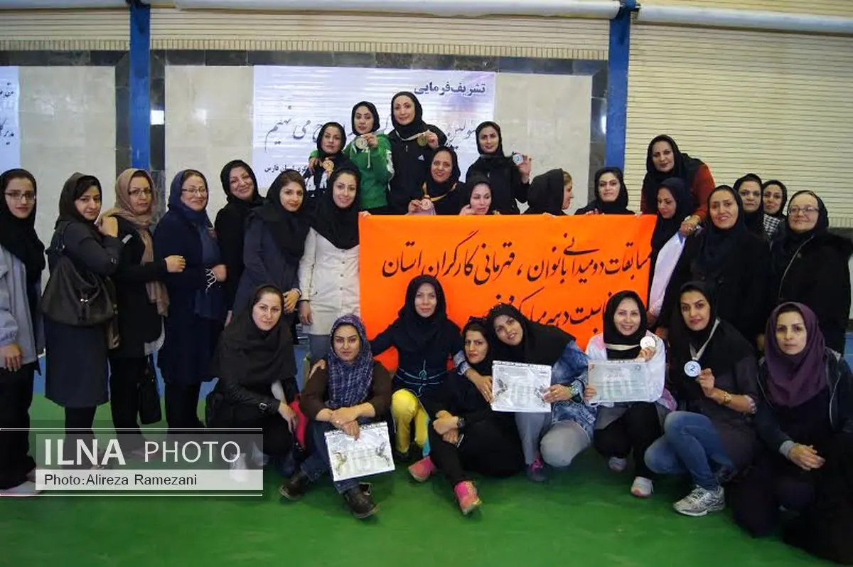 مسابقات دومیدانی بانوان کارگر قهرمانی استان فارس برگزار شد