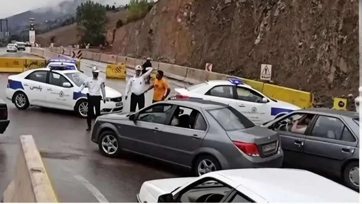 مسدود شدن محور کندوان از فردا