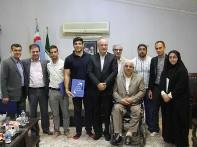 قدرانی استاندار از کاروان گیلان در مسابقات پاراالمپیک ریو