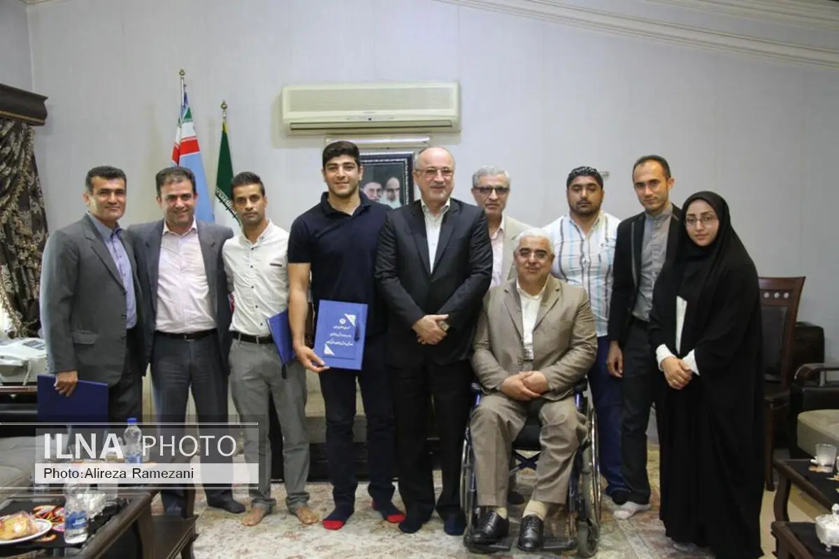 قدرانی استاندار از کاروان گیلان در مسابقات پاراالمپیک ریو