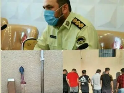 دستگیری ۶ نفر از اراذل و اوباش شهرستان نقده