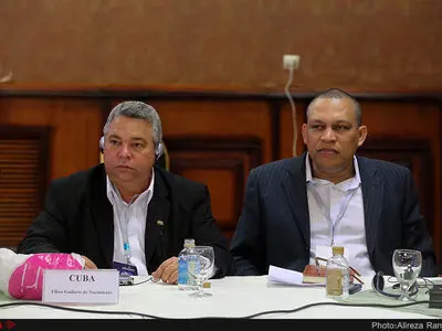 Cuban top trade union leader arrives in Iran