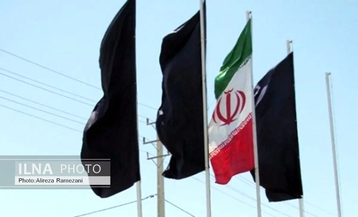 برافراشته شدن بیرقهای سیاه در پایتخت/ نورپردازیهای تهران خاموش شد