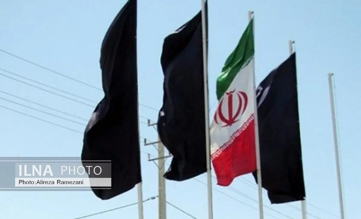 برافراشته شدن بیرق‌های سیاه در پایتخت/ نورپردازی‌های تهران خاموش شد