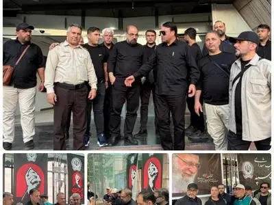 حضور مدیران ارشد بانک سپه در موکب های پذیرایی از عزاداران در مراسم وداع رهبر شهید امت